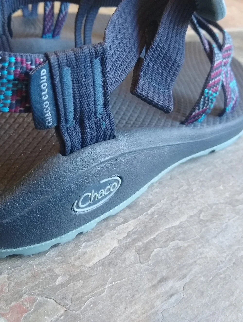 Like New CHACO Z/Cloud X Dual Strap Sandals 8 Worn 1x!
